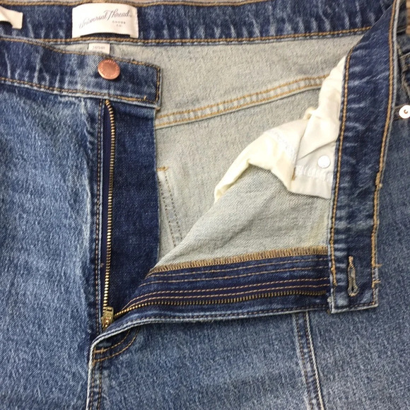 Universal Thread Vintage Straight Jeans Womens 18/34R Medium‎ Wash Cotton Denim - Picture 8 of 12